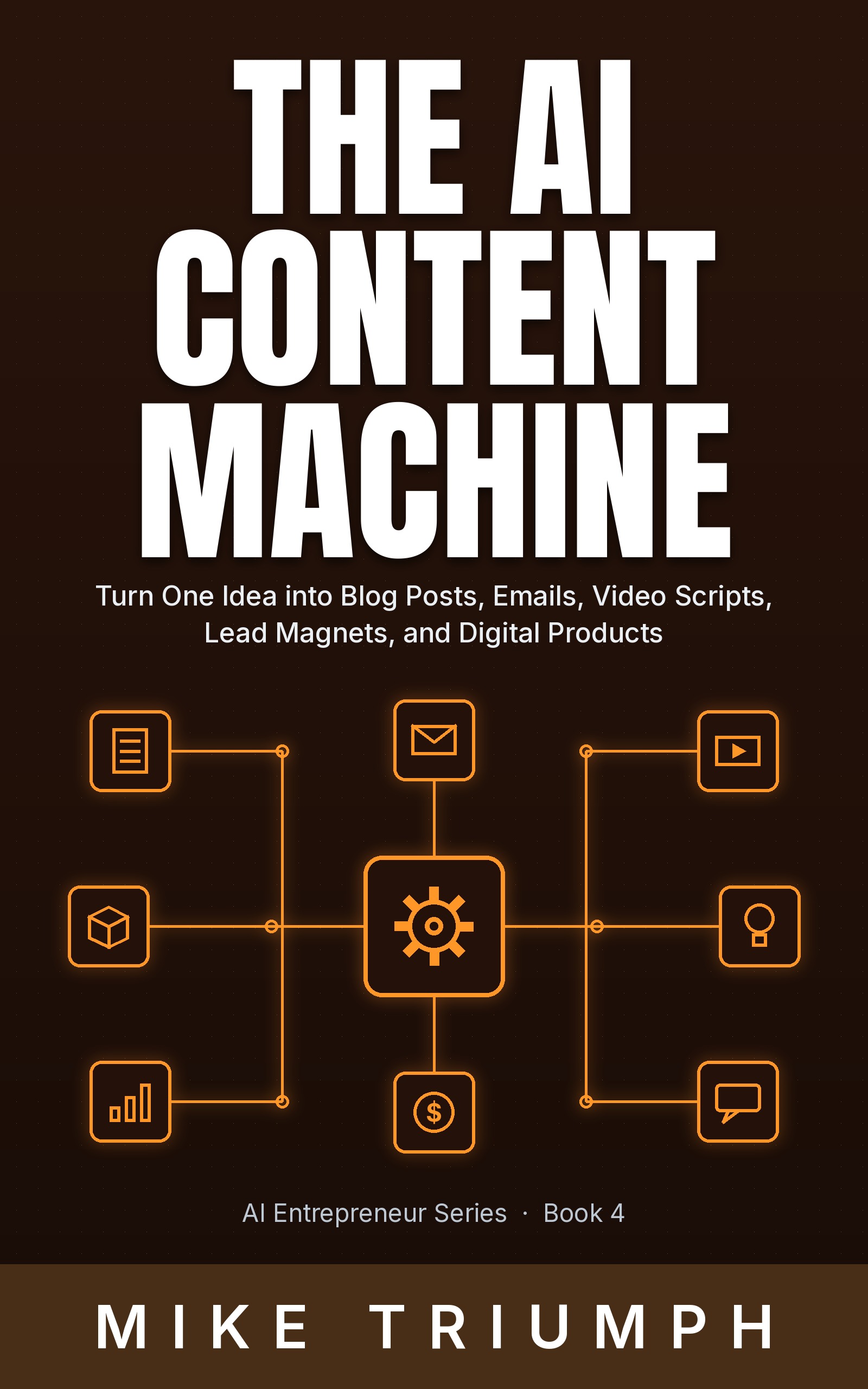 The AI Content Machine — book cover